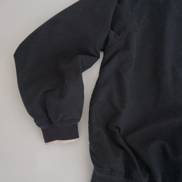 Vintage Sope Creek Black Nylon Golf Windbreaker Jacket Size Large - Picture 7 of 10